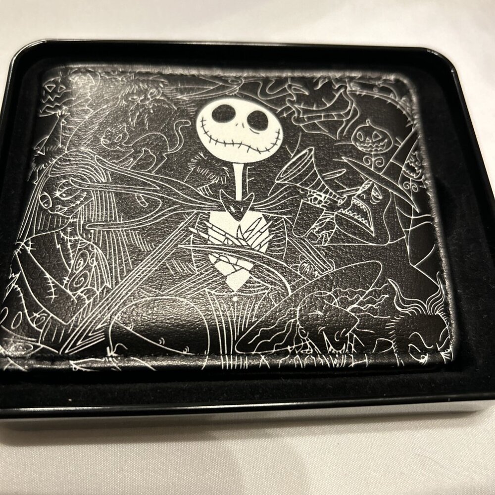 Buckle-Down Men's Bi-fold Wallet Jack From Disney’s Nightmare Before Christmas